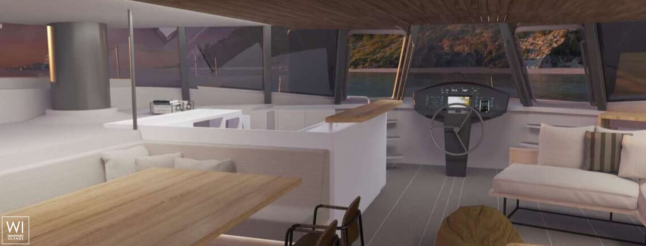 GANANY   Catamaran 21m Interior 1