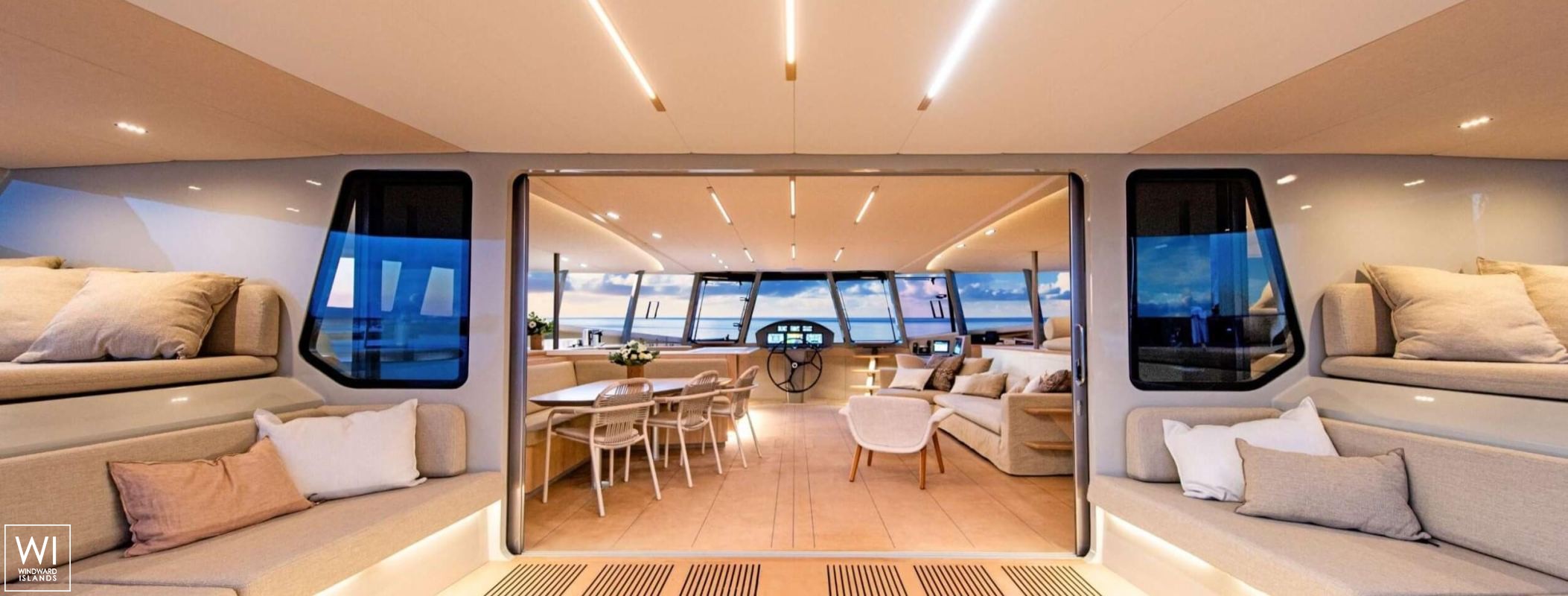 GANANY   Catamaran 21m Interior 7