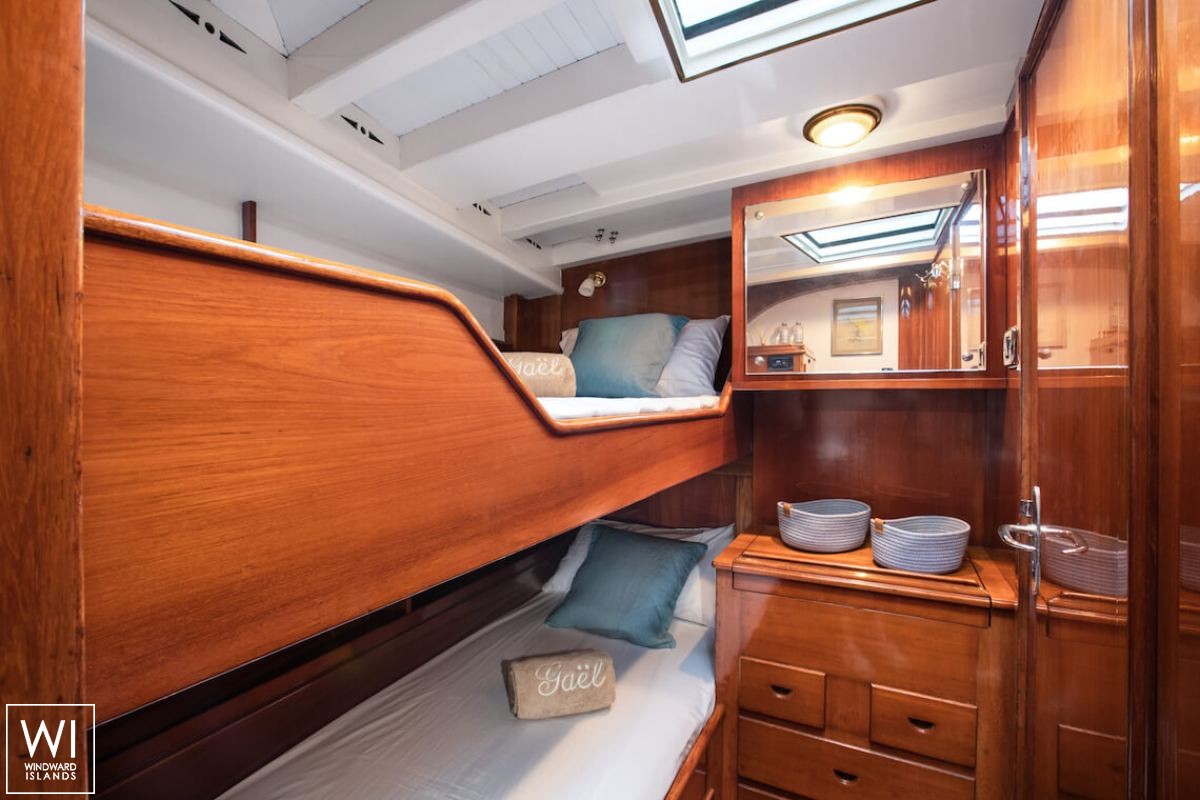 GAEL I  Abeking & Rasmussen Yacht Ketch Interior 1