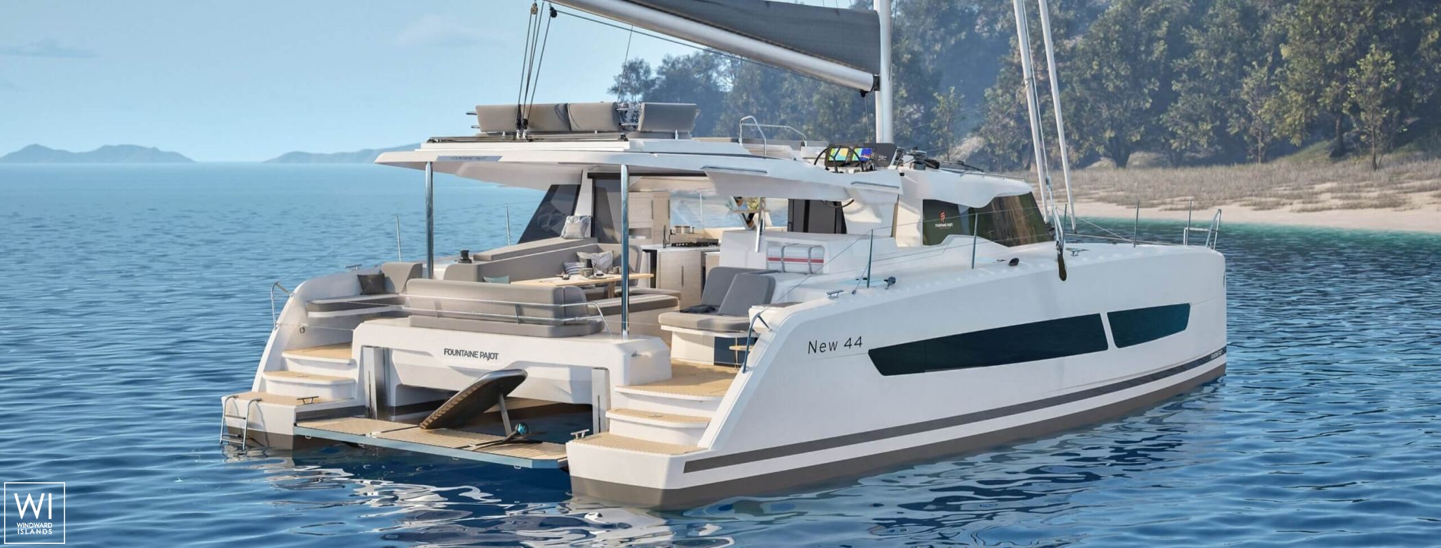 Catamaran 44 Fountaine Pajot Exterior 2