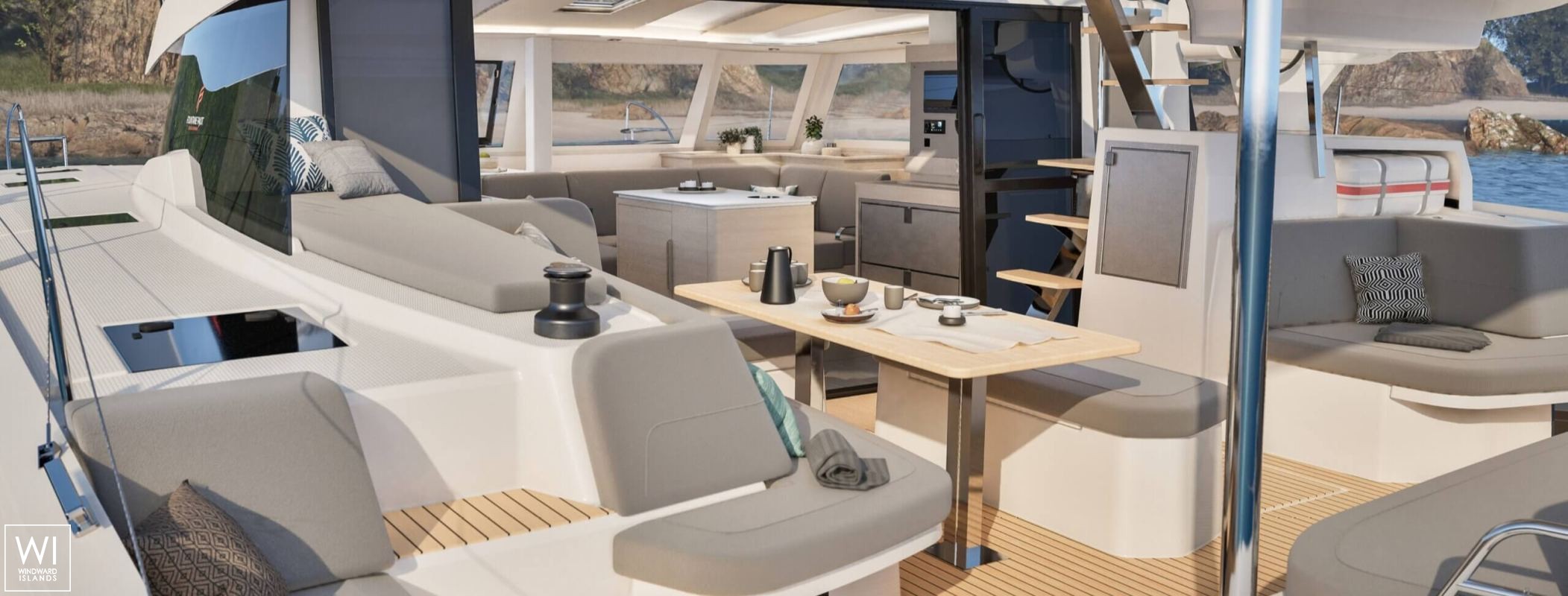 Catamaran 44 Fountaine Pajot Interior 5