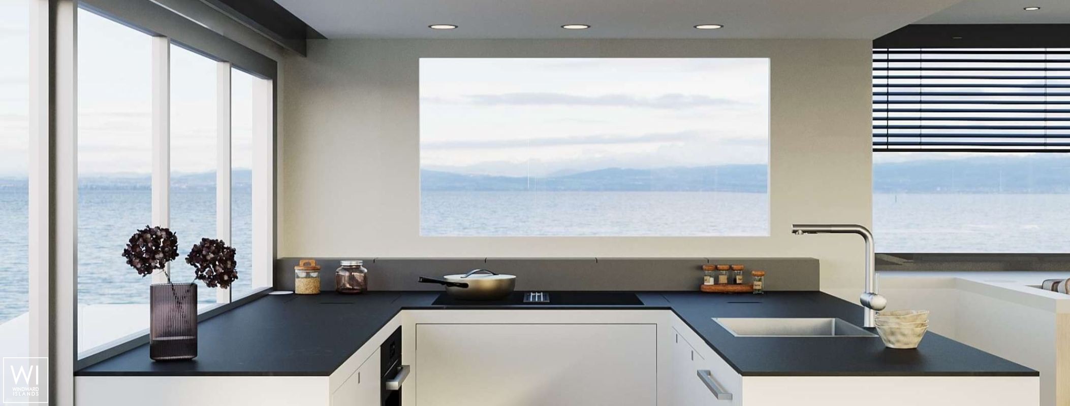 Star Island  VisionF  Hybrid Power Catamaran  65  Interior 11