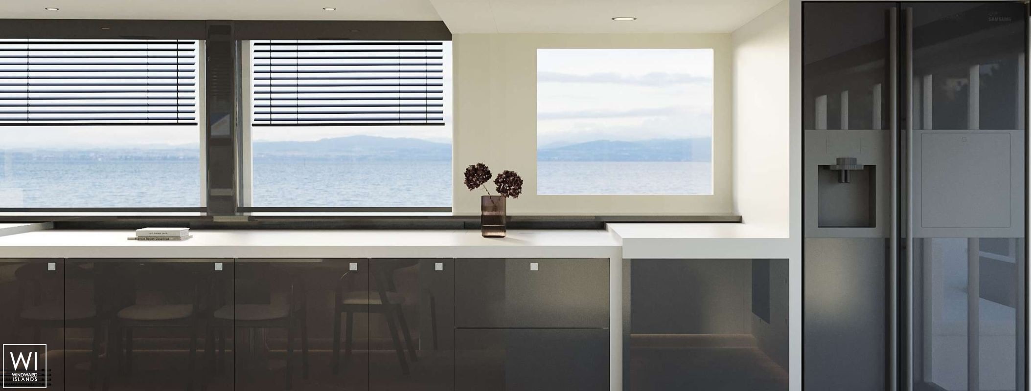 Star Island  VisionF  Hybrid Power Catamaran  65  Interior 15