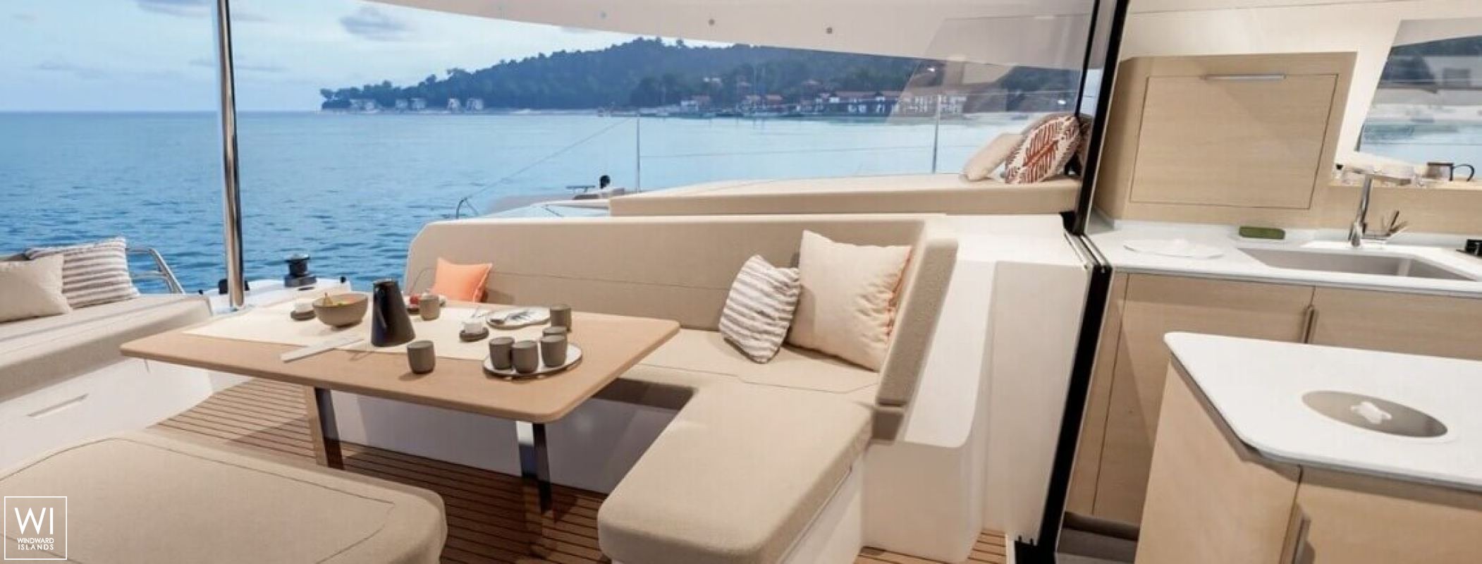 FP 48 Fountaine Pajot Interior 2