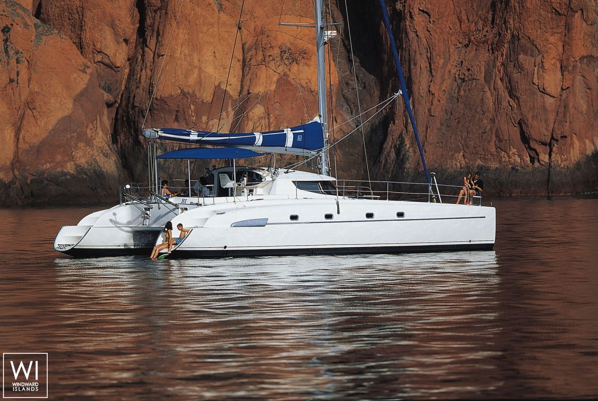 bahia 46 catamaran sailing