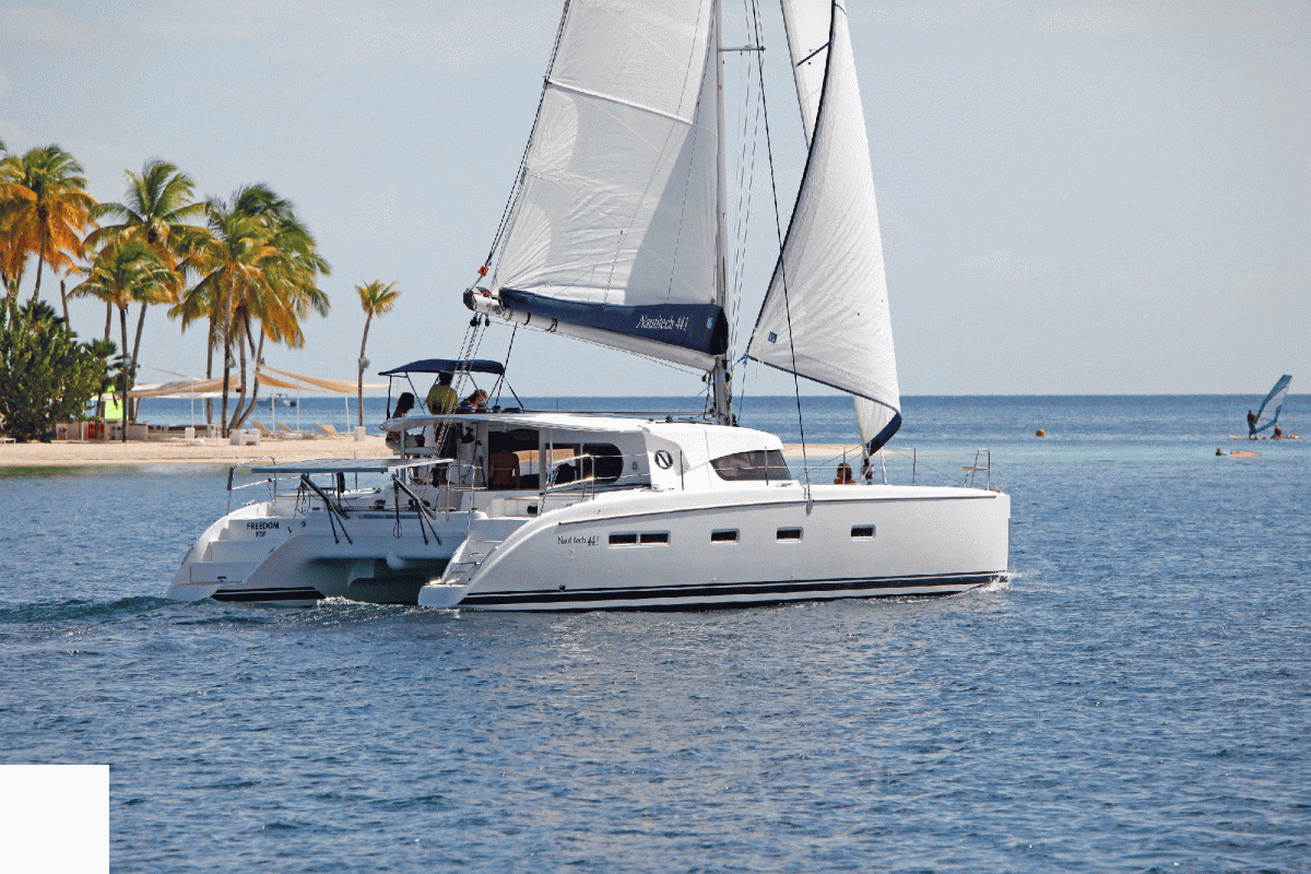 Nautitech 442 Nautitech Catamaran Exterior 2