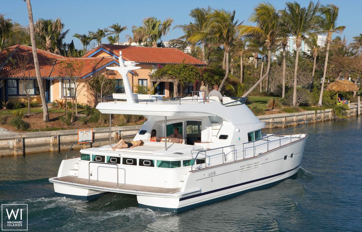 Power 44 Lagoon Catamaran Exterior 6