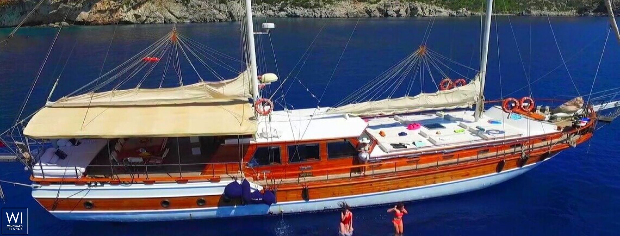 Perla del Mar 1  Turkish Gulet Gulet 27M Exterior 3