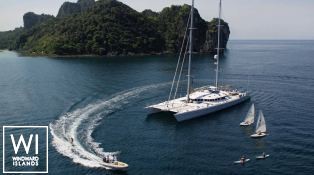 Douce France  Alu Marine Catamaran 42M Exterior 2