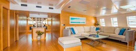 Bella Vita (ex Necker Belle) CMN Catamaran 32M Interior 1