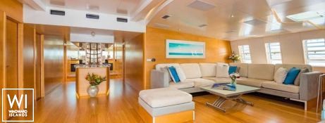 Bella Vita (ex Necker Belle) CMN Catamaran 32M Interior 1