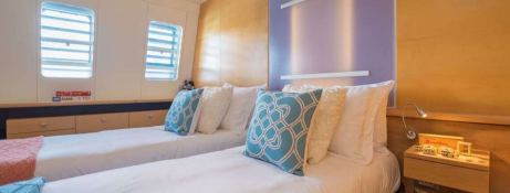 Bella Vita (ex Necker Belle) CMN Catamaran 32M Interior 1