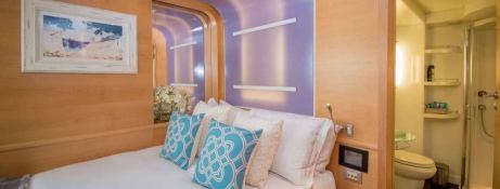 Bella Vita (ex Necker Belle) CMN Catamaran 32M Interior 1