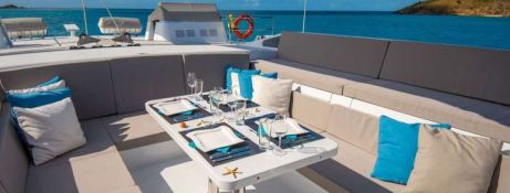 Bella Vita (ex Necker Belle) CMN Catamaran 32M Exterior 1