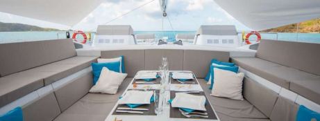 Bella Vita (ex Necker Belle) CMN Catamaran 32M Exterior 1