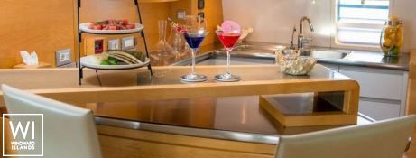 Bella Vita (ex Necker Belle) CMN Catamaran 32M Interior 1