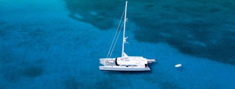 Bella Vita (ex Necker Belle) CMN Catamaran 32M Exterior 1