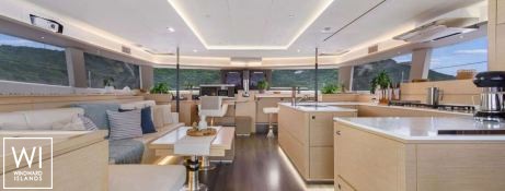 SOME KIND OF WONDERFUL  Fountaine Pajot Victoria 67' Interior 1
