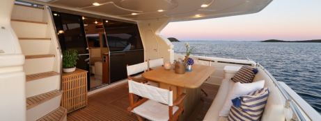 DOMINIQUE  Ferretti Yacht 680 Exterior 8