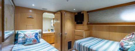 DENISE ROSE  Broward Marine Yacht 33m Interior 1