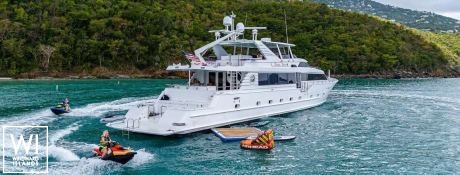 DENISE ROSE  Broward Marine Yacht 33m Exterior 1