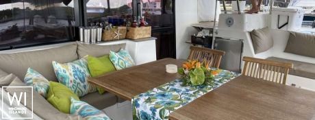 Cashmere  (ex SEA DRAGON) Fountaine Pajot Saba 50 Exterior 6