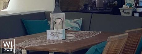 Cashmere  (ex SEA DRAGON) Fountaine Pajot Saba 50 Interior 1