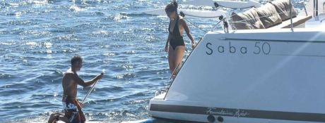 Cashmere  (ex SEA DRAGON) Fountaine Pajot Saba 50 Exterior 4