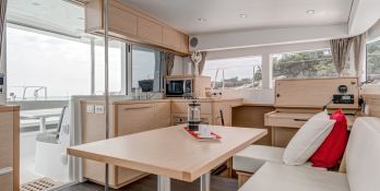 Power 40 Lagoon Catamaran Interior 1