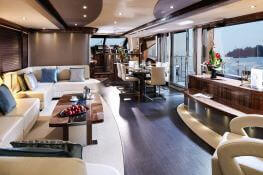 THE NAKOA  Sunseeker Yacht 28M Interior 2