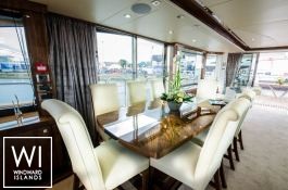 THE NAKOA  Sunseeker Yacht 28M Interior 8