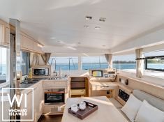 Lagoon 39 catamaran saloon