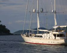 La Numero Uno (ex Clan VI) Perini Navi Ketch 40M Exterior 2
