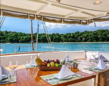 La Numero Uno (ex Clan VI) Perini Navi Ketch 40M Interior 18