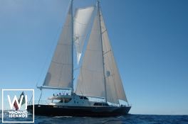 La Numero Uno (ex Clan VI) Perini Navi Ketch 40M Exterior 4