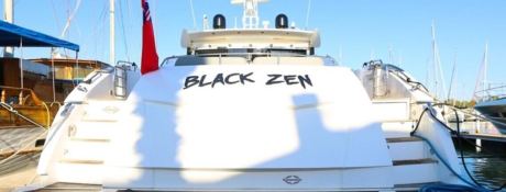 BLACK ZEN  Sunseeker Predator 82' Exterior 3