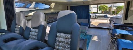 BLACK ZEN  Sunseeker Predator 82' Interior 15