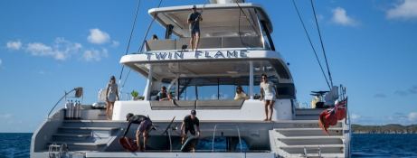 Twin Flame  Lagoon Catamaran Lagoon 77 Exterior 14