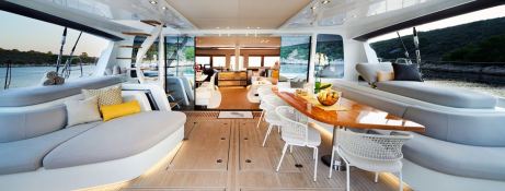 Adriatic Dragon  Lagoon Catamaran Lagoon 77 Exterior 1