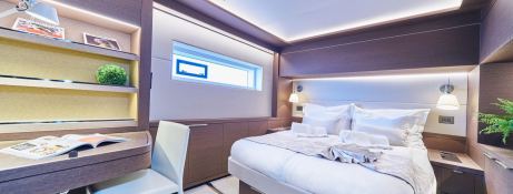 Adriatic Dragon  Lagoon Catamaran Lagoon 77 Interior 1