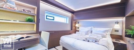 Adriatic Dragon  Lagoon Catamaran Lagoon 77 Interior 1