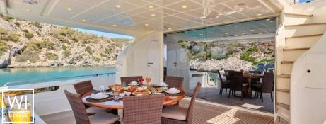 ESTIA YI  Ferretti Yacht 880 Exterior 6