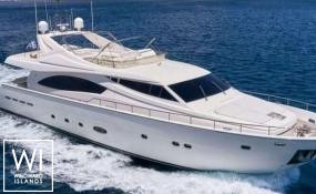 ESTIA YI  Ferretti Yacht 880 Exterior 1