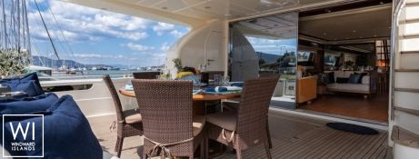 ESTIA YI  Ferretti Yacht 880 Exterior 12