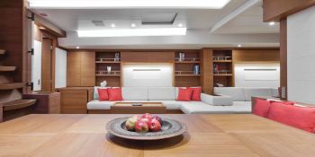 Aragon (ex Windfall) Southern Wind Sloop 94' Interior 2