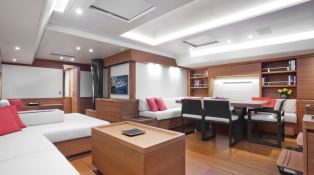 Aragon (ex Windfall) Southern Wind Sloop 94' Interior 3