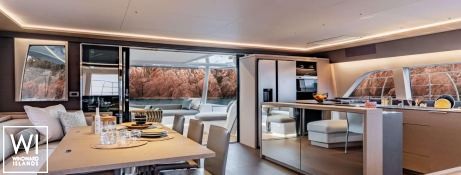 SIETE MARES  Lagoon Catamaran Power 78 Interior 1