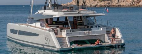 KRAZY KAT  Fountaine Pajot Samana 59 Exterior 4