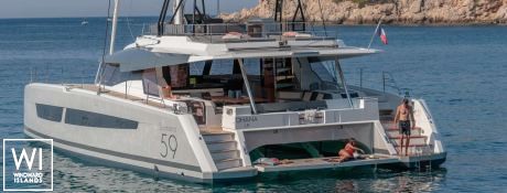 KRAZY KAT  Fountaine Pajot Samana 59 Exterior 4