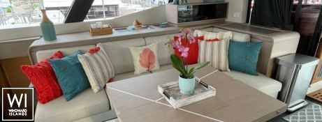 KRAZY KAT  Fountaine Pajot Samana 59 Interior 23